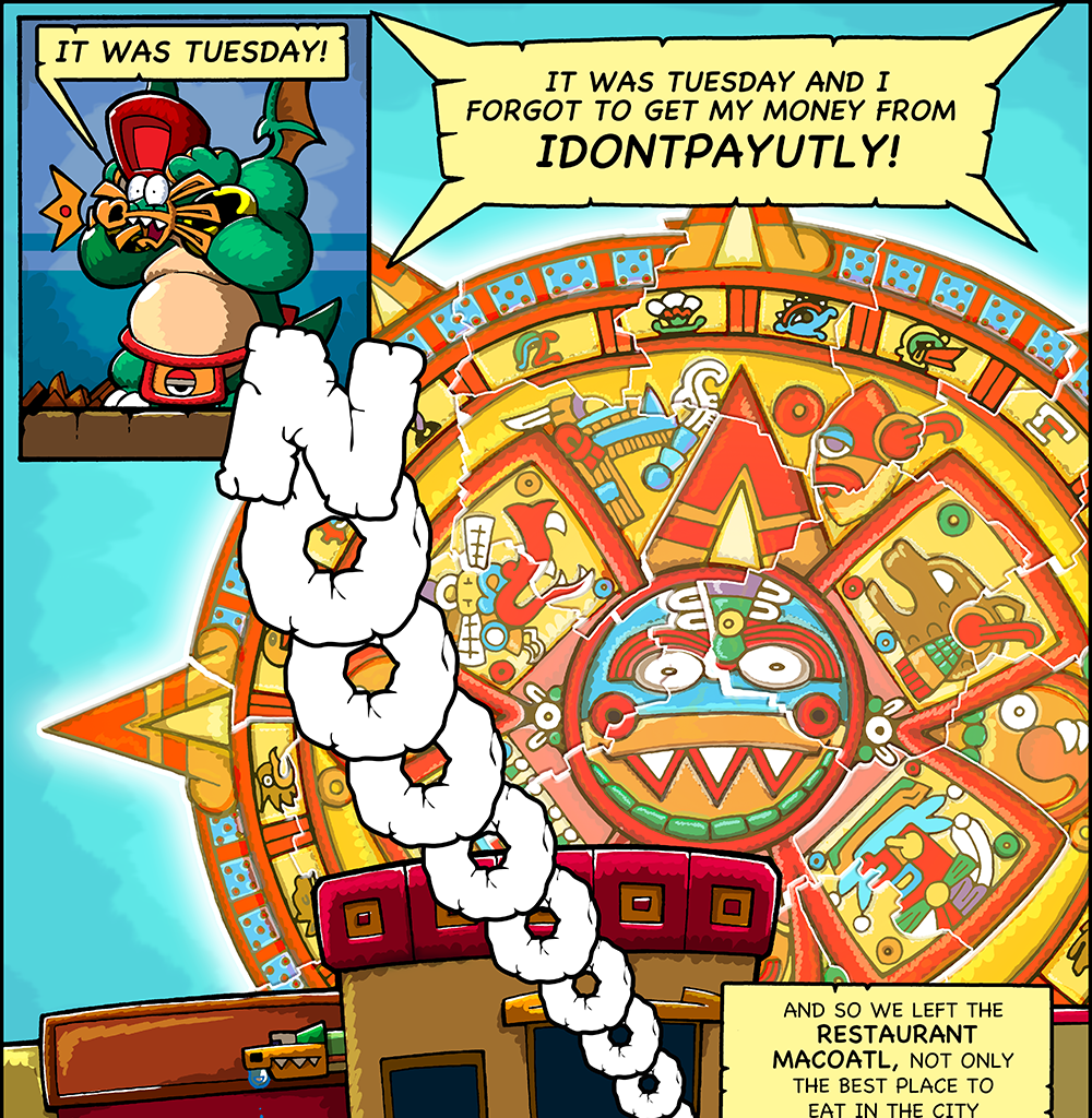 Macoatl - Episode 94, Page 1: The sun and the jaguars 74